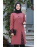 Asya Tesettür Takım - Kiremit